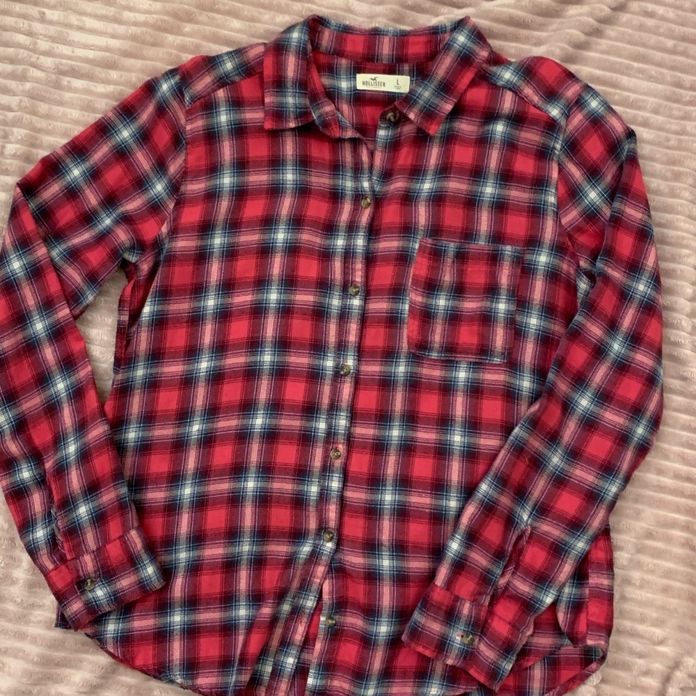 Hollister Lightweight Flannel Shirt